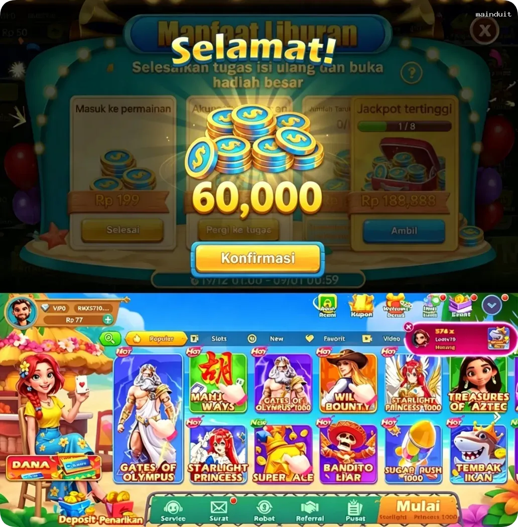 mainduit Masuk - mainduit Resmi